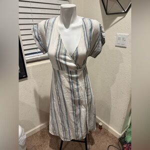The Line of Style Wrap Dress